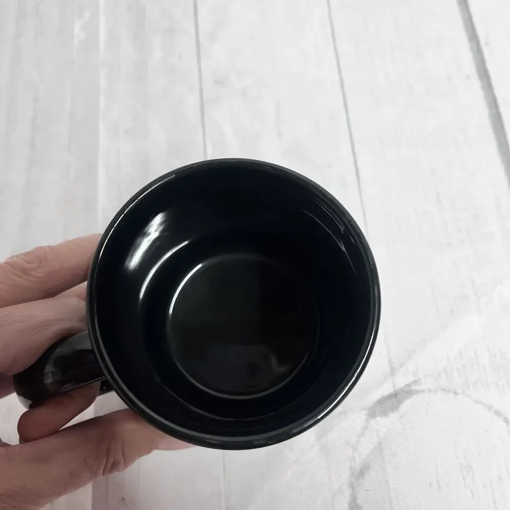 Vintage Walt Disney World MGM Studios Black White Tea Coffee Mug 1987 3.75
